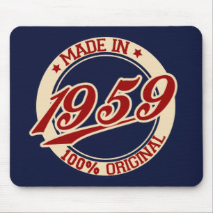 Hergestellt in 1959 mousepad