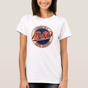 Hergestellt in 1980 T-Shirt