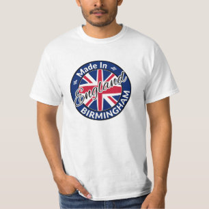 Hergestellt in Birmingham England Union Jack Flag T-Shirt