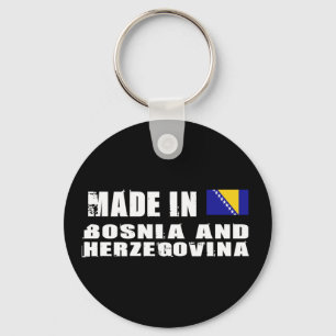 hergestellt in Bosnien und Herzegowina Schlüsselanhänger