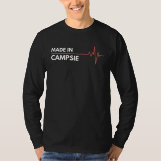 Hergestellt in Campsie Australien Geburtsstadt Hei T-Shirt