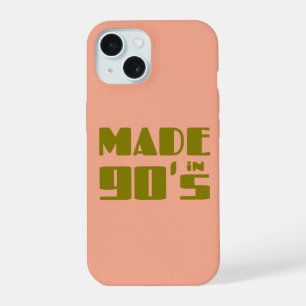 Hergestellt in den 90ern iPhone 15 hülle