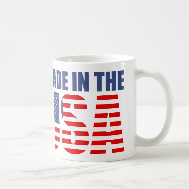 hergestellt in den usa kaffeetasse (Rechts)