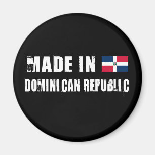 hergestellt in der Dominikanischen Republik Magnet