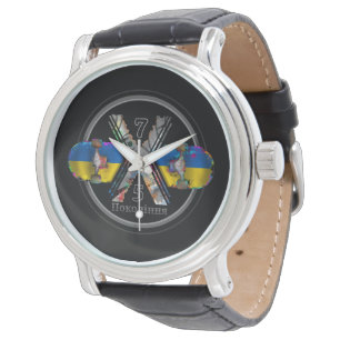 Hergestellt in der Ukraine 1975 Armbanduhr