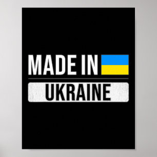 Hergestellt in der Ukraine Poster