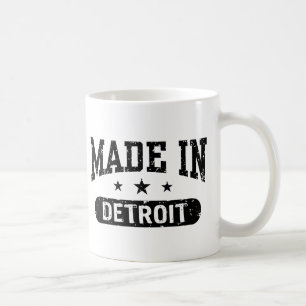hergestellt in Detroit Kaffeetasse