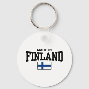 hergestellt in Finnland Schlüsselanhänger