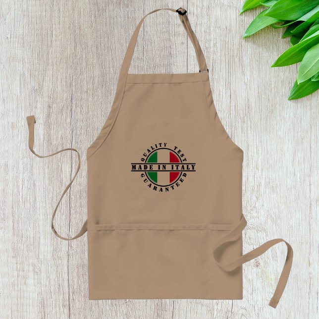 Hergestellt in Italien Qualität geprüft Garantiert Schürze (Von Creator hochgeladen)