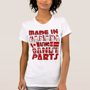 Hergestellt in Kanada, dänische Teile T-Shirt