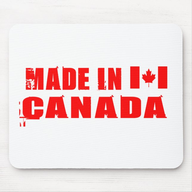 hergestellt in Kanada Mousepad (Vorne)