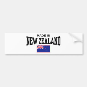 hergestellt in Neuseeland Autoaufkleber