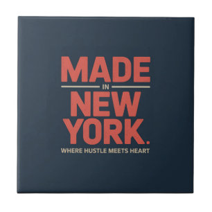 Hergestellt in New York Fliese