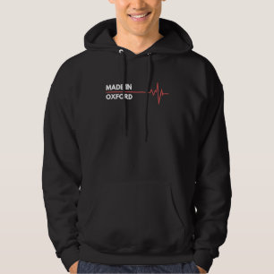 Hergestellt in Oxford England Geburtsort Heimatort Hoodie