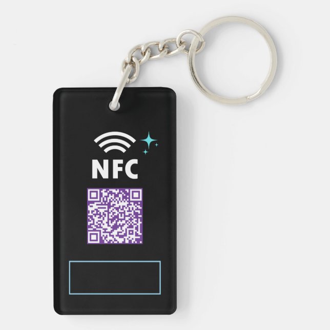 Hergestellt von MERLIN NFC Schlüsselanhänger Bag F (Rückseite)