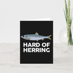 Hering-I-Liebe Fischen Wittling Spaß Fu Karte