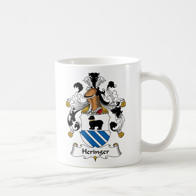 Heringer Familienwappen Kaffeetasse (Rechts)
