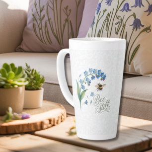 Heritage    Bee Still – Botanische Blumen Milchtasse