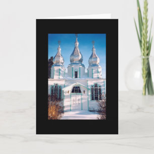 Heritage Church, Canora, Saskatchewan Feiertagskarte