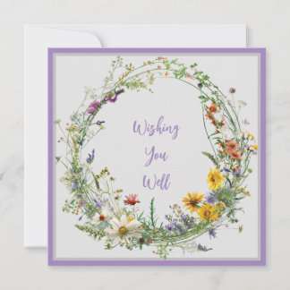 Heritage Floral Wreath Note Cards Pack Mitteilungskarte