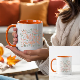 Heritage | Hello Pumpkin Mug – Cute Autumn Coffee Tasse