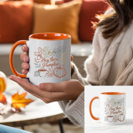 Heritage | Hey There Pumpkin Fall Mug | Cute Tasse