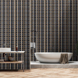 Heritage Luxe Nr. 2 (Indigo + Erde) Luxus Tapete
