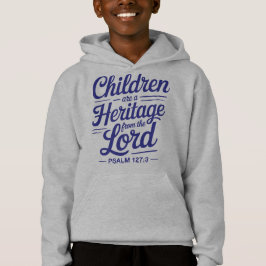 Heritage Pride Kinder Hoodie Design