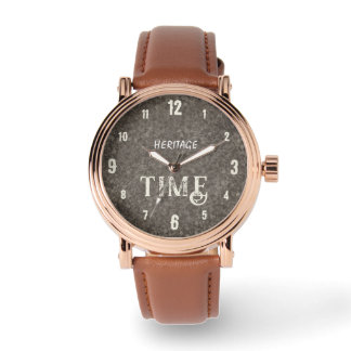 Heritage Time Vintage Armbanduhr