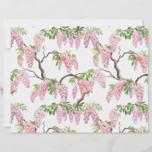 Heritage Vintage-Wisteria-Tapete Chintz Sommer