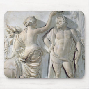 Herkules krönte durch Ruhm, 1671 Mousepad