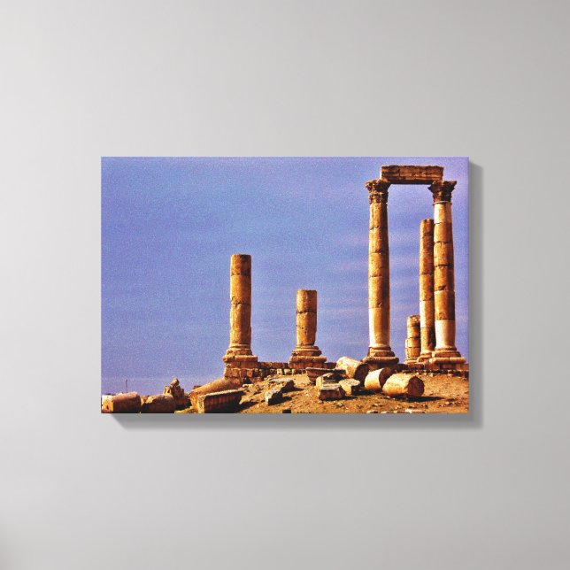 Herkules-Tempel Leinwanddruck (Vorderseite)
