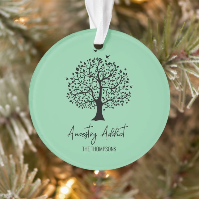 Herkunft Addict Familienbaum Ornament (Baum)