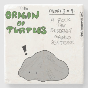 Herkunft der Schildkröten Theorie 3 Steinuntersetzer