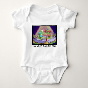 Herkunft der schwarzen Augerbsen Funny Boxing T-Sh Baby Strampler