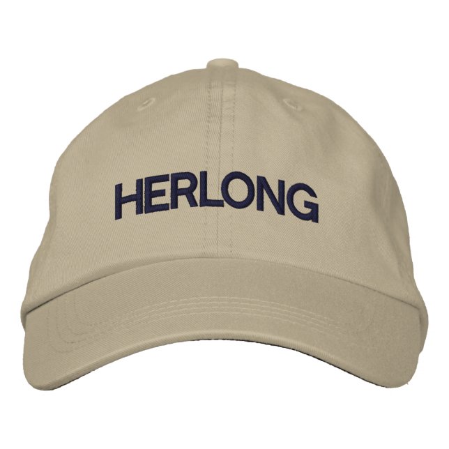 Herlong Baseball Cap Bestickte Kappe (Vorderseite)