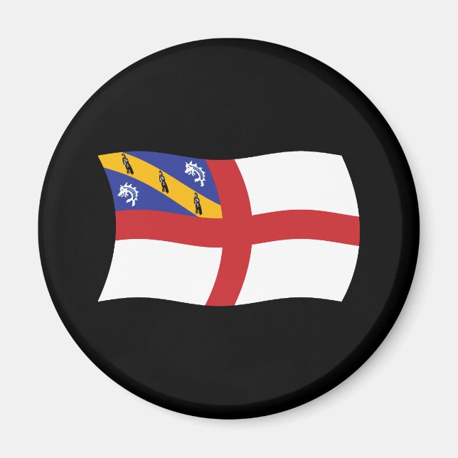 Herm Flag Magnet (Vorne)