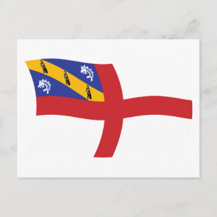 Herm Flag Postcard Postkarte