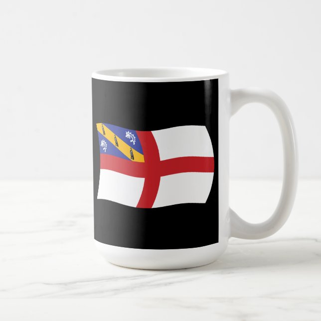 Herm Flag Tasse (Rechts)
