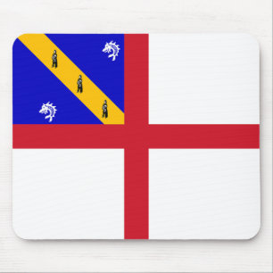 Herm-Flagge Mousepad