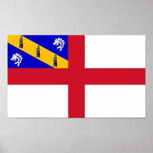 Herm-Flagge Poster