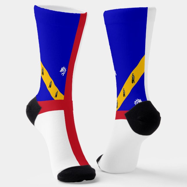 Herm-Flagge Socken (Gewinkelt)