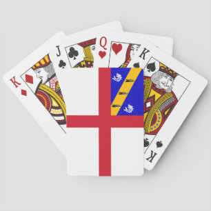 Herm-Flagge Spielkarten