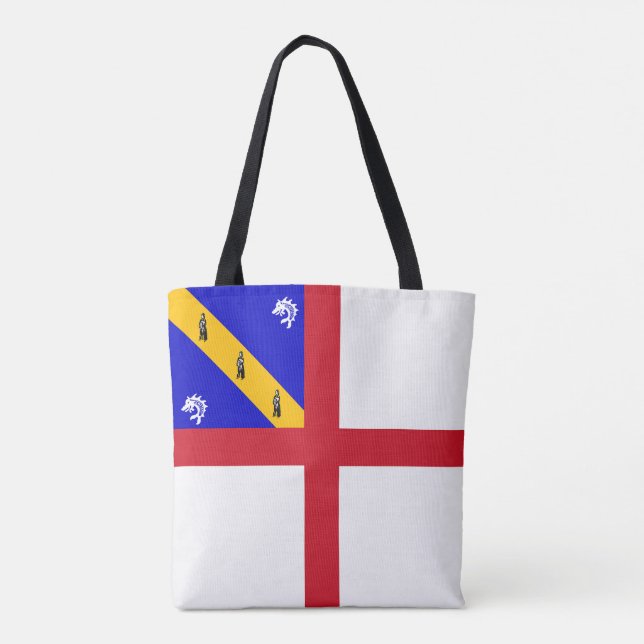 Herm-Flagge Tasche (Rückseite)