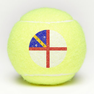 Herm-Flagge Tennisbälle