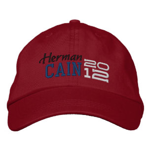 Herman Cain Zwölf 2012 Bestickte Kappe