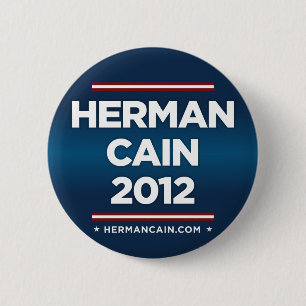 Herman Kain 2012 Button