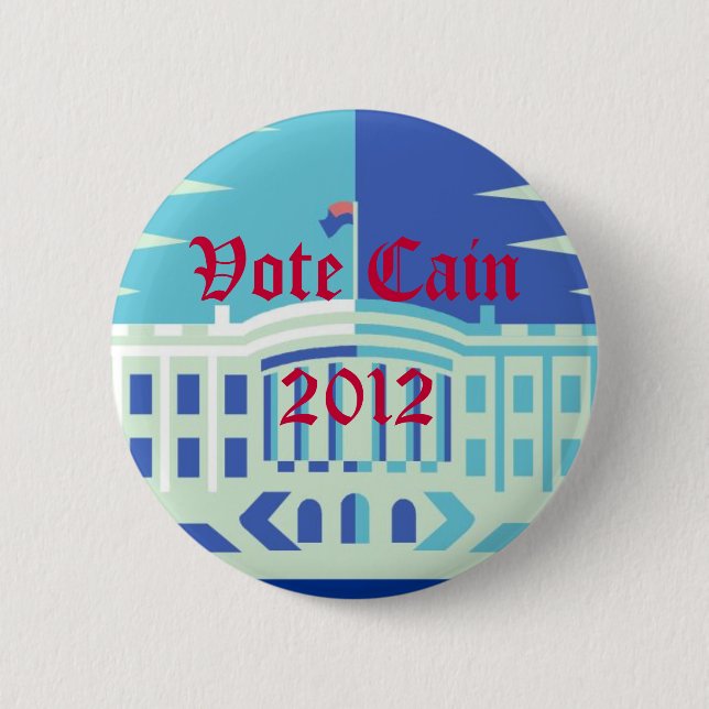Herman Kain Button (Vorderseite)