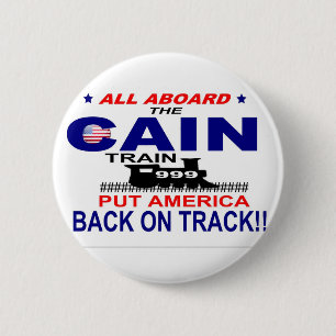 Herman Kain Button