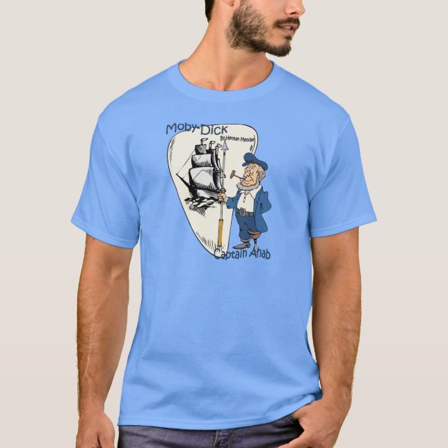 Herman Melville ~ Moby-Dick oder The Whale T-Shirt (Vorderseite)